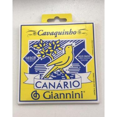 Imagem de Encordoamento Canário Para Cavaquinho Cavaco - Canario