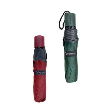 Imagem de KIT 02 Guardas-Chuva Reforçado Voyagem Verd e Vermelho 010L