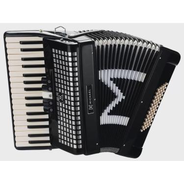 Imagem de Acordeon Michael ACM6005 spb Acústico 60 Baixos Preto Sólido