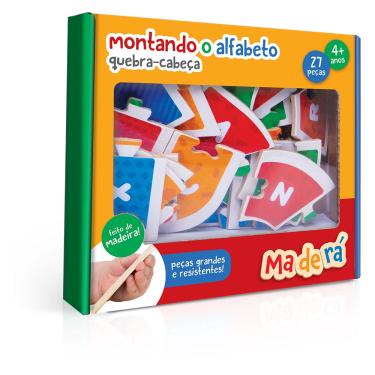 Imagem de QUEBRA CABECA MONTANDO O ALFABETO 3011
