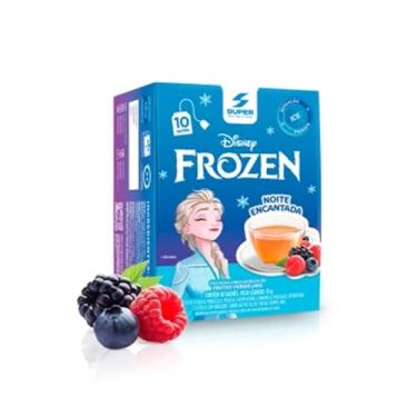 Imagem de Desinchá Disney Frozen - 10 Sachês Frutas Vermelhas - Desinchá