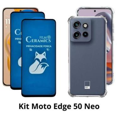 Imagem de 2UN Película Anti Espião Fosca Privacidade + 1UN Capinha de Silicone T