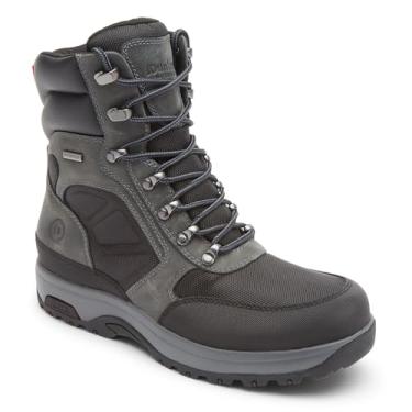 Imagem de Dunham Bota de trabalho masculina 8000Works 20,32 cm Ubal macia prova d' gua, Preto, 10.5 X-Wide