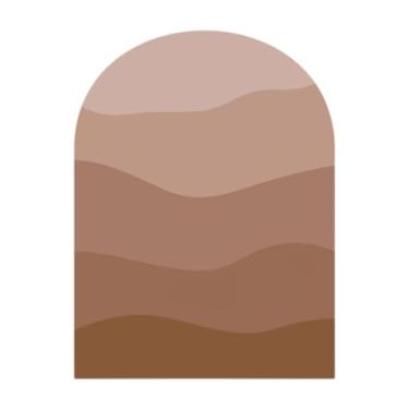 Imagem de Ioensy Papel de Parede de PVC Boho Arco Adesivo de Parede Autoadesivo Cabeceira Fundo Berçário Arco Decalque de Parede Arte para Sala de Jogos Escola, B, Tamanho real