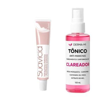 Imagem de Suavicid Creme Clareador de Melasma 10g + TÔnico Iluminador NAtural