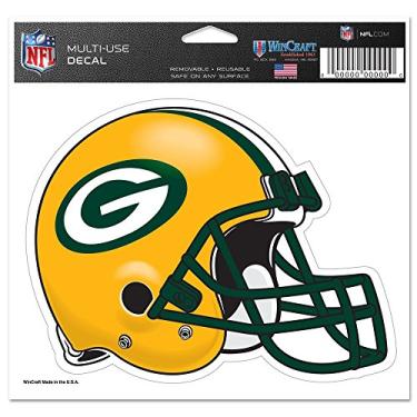 Imagem de Adesivo colorido para capacete Green Bay Packers 12,7 x 15,2 cm