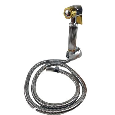 Imagem de Ducha Higienica Luxo Chuveirinho Suporte Metal Cromo