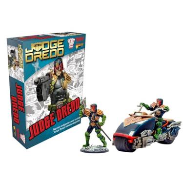 Imagem de WarLord Judge Dredd Figure and Lawmaster Bike for Judge Dredd Miniatures Table Top War Game 652410101