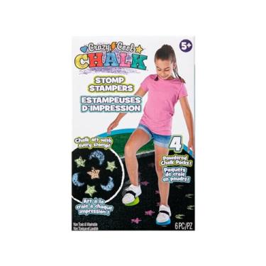 Imagem de Alex Brands Crazy Cool Chalk - Stomp Stampers - Washable Outdoor Chalk for Kids, Fun and Colorful Sidewalk Chalk for Creative Playtime on the Sidewalk or Driveway