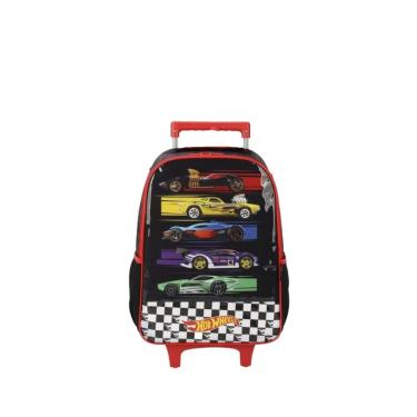 Imagem de Mochila De Rodinhas Hot Wheels Preto Luxcel
