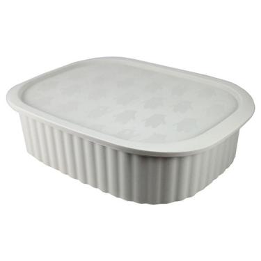 Imagem de Organizador De Gavetas, Meias, Calcinhas, Bijuterias C- 10 Divisórias Linha Loft Cinza