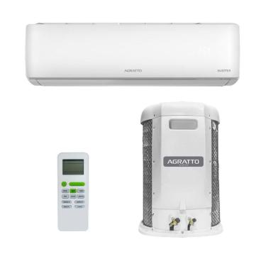 Imagem de Ar Condicionado Split Inverter 9000btus Agratto Hi Wall Branco 220V