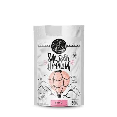 Imagem de Sal Rosa do Himalaia Fino BR Spices Pouch 500g
