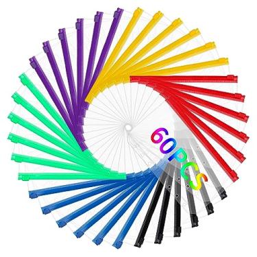 Imagem de QiXin 60 bolsos para fichário, 6 furos, pastas com zíper, cartões de PVC, transparentes, folhas soltas, envelopes para dinheiro, fichário, à prova d'água, para arquivamento de documentos, 6 anéis, inserções de agenda de cadernos