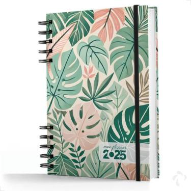 Imagem de Planner Visão Semanal Mensal Capa Dura Green Nature - NISTI PRINT