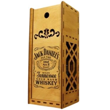 Imagem de Caixa Para Vinho Em Mdf Cru