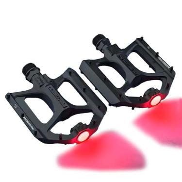 Imagem de Pedal de bicicleta MTB com luzes LED em Aluminio Promed