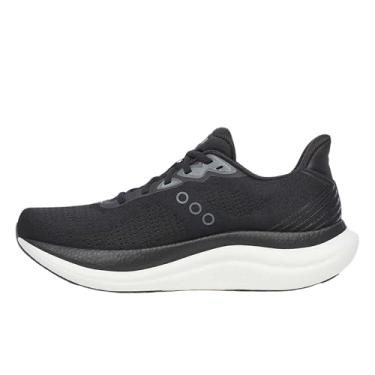 Imagem de Saucony Tênis masculino Triumph 23, Preto/branco, 38