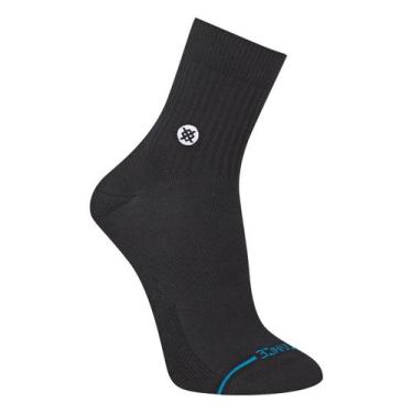 Imagem de Meia Stance Icon Quarter Masculina, Preto, Único