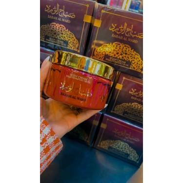 Imagem de Creme Hidratante em Pasta Corporal Sabah Al Ward Isabelle La Belle 200g Alta Fixação