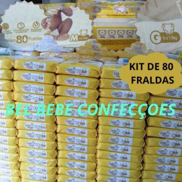 Imagem de Pacotão de Fralda Infantil Upa Bebê Premium Tamanho /M80