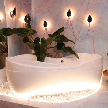 Imagem de Banheira de Imersão Saturnia 180cm X 85cm X 64cm em Acrilico - Mondial