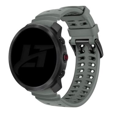 Imagem de Pulseira 22mm Vantage LTimports compativel com P. Vantage M3, Vantage M2, Vantage V3, Grit X, Grit X Pro, Grit X2 Pro Titan, Galaxy Watch3 45mm Sm-R840/Sm-R845, Galaxy Watch 46mm Sm-R800/Sm-R805 (LT-Cinza-space)