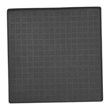 Imagem de Ｂｅｓｇａ Protetor de topo para lavadora e secadora, capa superior para máquina de lavar, à prova de poeira, reutilizável, durável e antiderrapante para cozinha, Cinza, 60 Cm X 60 Cm