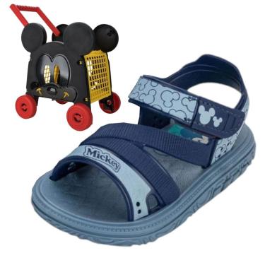 Imagem de Sandalia Infantil Menino Dia a Dia Disney Baby Car