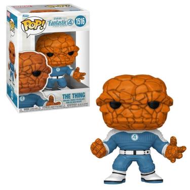 Imagem de Boneco Funko Pop Marvel Quarteto Fantástico - O Coisa