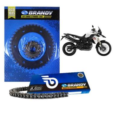 Imagem de Kit Relação Completo 525x116l Bmw F800 Gs (10.5mm) 08 Até 16 - Brandy