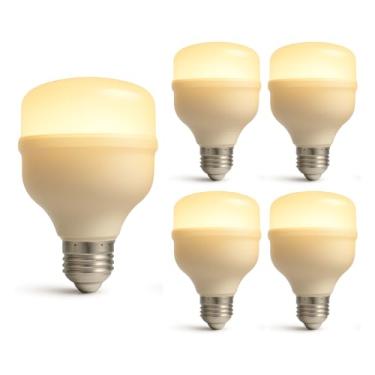 Imagem de Lâmpada Led Bulbo 40w 3000k Branco Quente Bivolt 127v e 220v Luz Amarela para Ambientes Aconchegantes E27 Econômica (5)