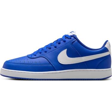 Imagem de Nike Tênis masculino com cadarço, Racer azul branco, 44