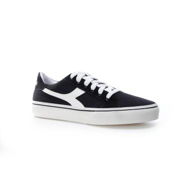 Imagem de Tênis Diadora Play Canvas, Masculino, Preto/Branco/Branco; 42
