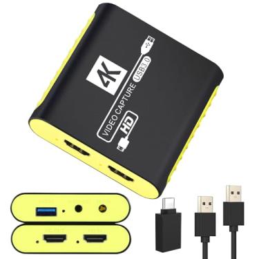 Imagem de Placa de captura de vídeo HDMI para Nintendo Switch 2, 1080p 60FPS, entrada e passagem 4K a 30Hz, HDMI para USB 3.0, compatível com OBS/PS4/PS5/Mac/Windows