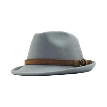 Imagem de Chapéu De Lã Jazz Vintage Feminino Outono Inverno Respirável Moda Casu