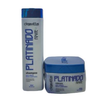 Imagem de Kit Platinado Revit Shampoo E Mascara Dexvitta
