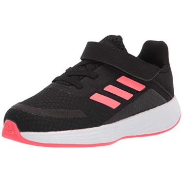 Imagem de Tênis de corrida infantil Adidas Duramo Sl, Black/Pink/Royal Blue, 4 Toddler