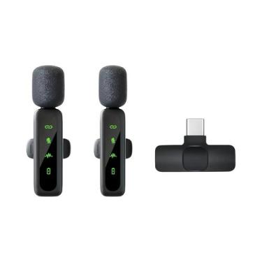 Imagem de Microfone Lavalier Sem Fio 2.4G Mini Para Gravação De Áudio E Vídeo Pa