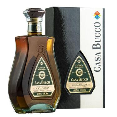Imagem de Cachaça casa bucco comemorativa acácia italiana 700ml, U, Unica