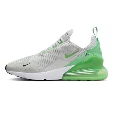 Imagem de Nike Air Max 270 (AH8050-027, prata claro/verde choque-preto-branco), Prata clara/verde choque - preto e branco, 39