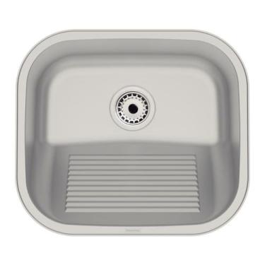 Imagem de Tanque De Encaixe Inox Escovado 19L Embutir Hera Compact Tramontina 40