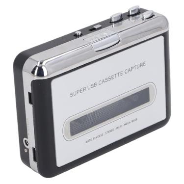 Imagem de XUXHOU USB Portable Cassette Cape Converter Player MP3 Player Leve e Prático para CD Com Fones de Ouvido, Converte Fitas Antigas Em MP3, Ideal para Esportes ou Viagens