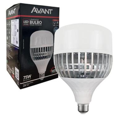 Imagem de Lampada Led Bulbo 75w E27 Branco Frio 6500K Alta Potencia - Avant