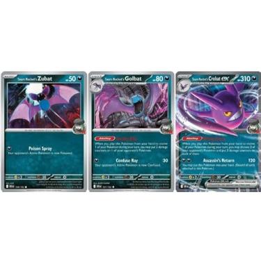 Imagem de Team Rocket’s Crobat ex 122/182 – Destined Rivals – Pokemon Card Lot