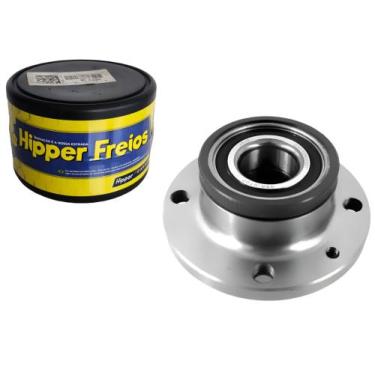 Imagem de Cubo roda traseiro 4 furos c/ rolamento c/ abs hfct37 hipper freios, 2