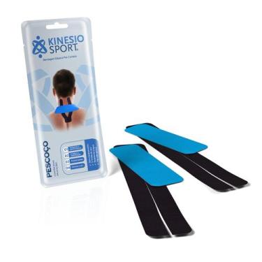 Imagem de Bandagem Elastica Adesiva KinesioSport PréCortada Pescoço