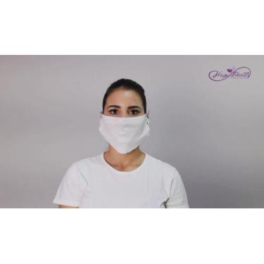 Imagem de Mascaras descartaveis higi beauty (com ajuste) - pac. 24 unidades