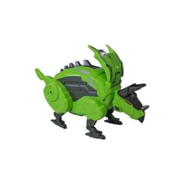 Imagem de Brinquedo Educativo Dino Thronic Vira Ovo Dinossauro Verde - Etitoys