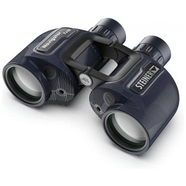 Imagem de Binóculos Marinho 7x50 para Adultos com Sistema de Prisma Flutuante e Foco Automático Esportivo, Steiner, Azul Marinho